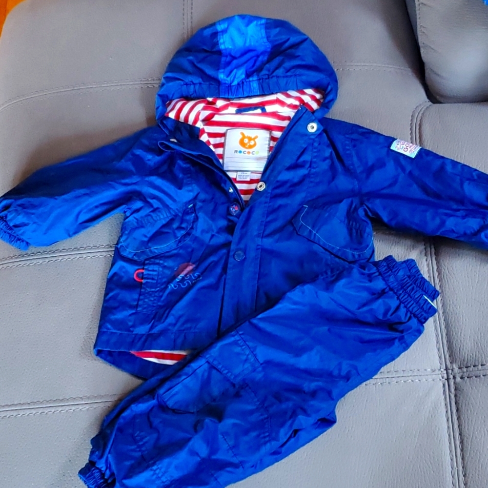 Blue Spring coat Rococo 24 months